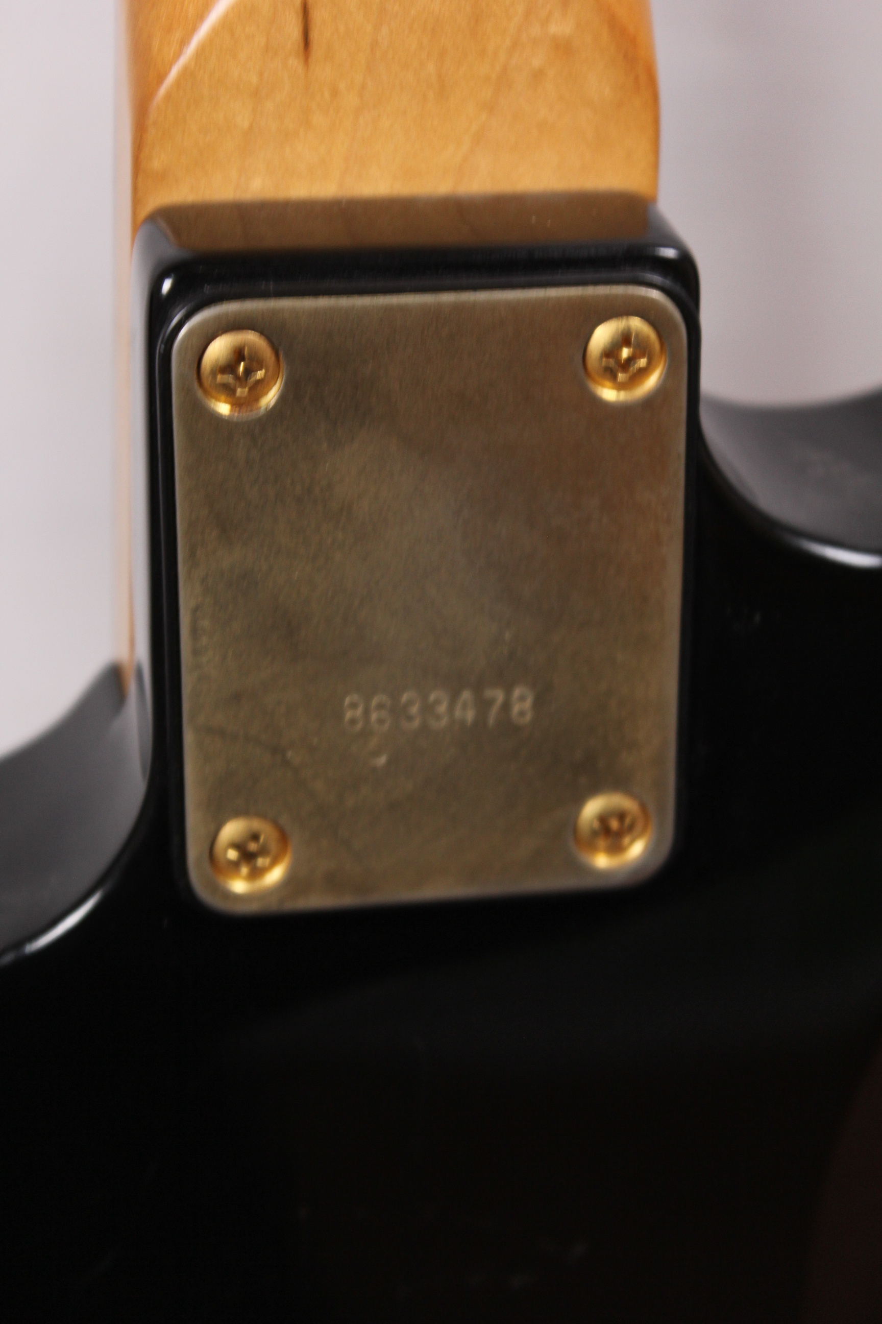 Изображение Grover Jackson Dinky Superstrat Электрогитара б/у, s/n 8633478, HSH, оранжевый пламенный клен, золот