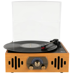 Изображение Alive Audio QUATTRO LP Light Wood Виниловый проигрыватель