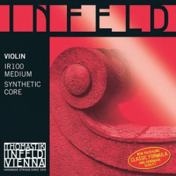 Изображение THOMASTIC IR100 Infeld Rot Комплект струн для скрипки размером 4/4, среднее натяжение