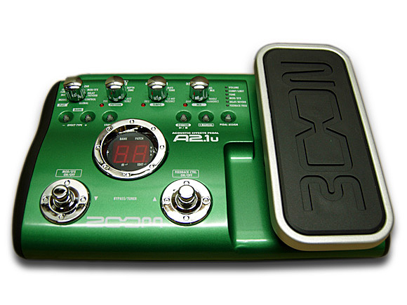 Изображение ZOOM A2.1U Процессор для акустической гитары + Б.П