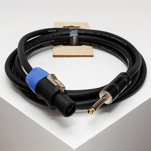 SHNOOR SC225-SPPJ-0,5m Кабель колоночный Speakon-Jack Изображение SHNOOR SC225-SPPJ-0,5m Кабель колоночный Speakon-Jack