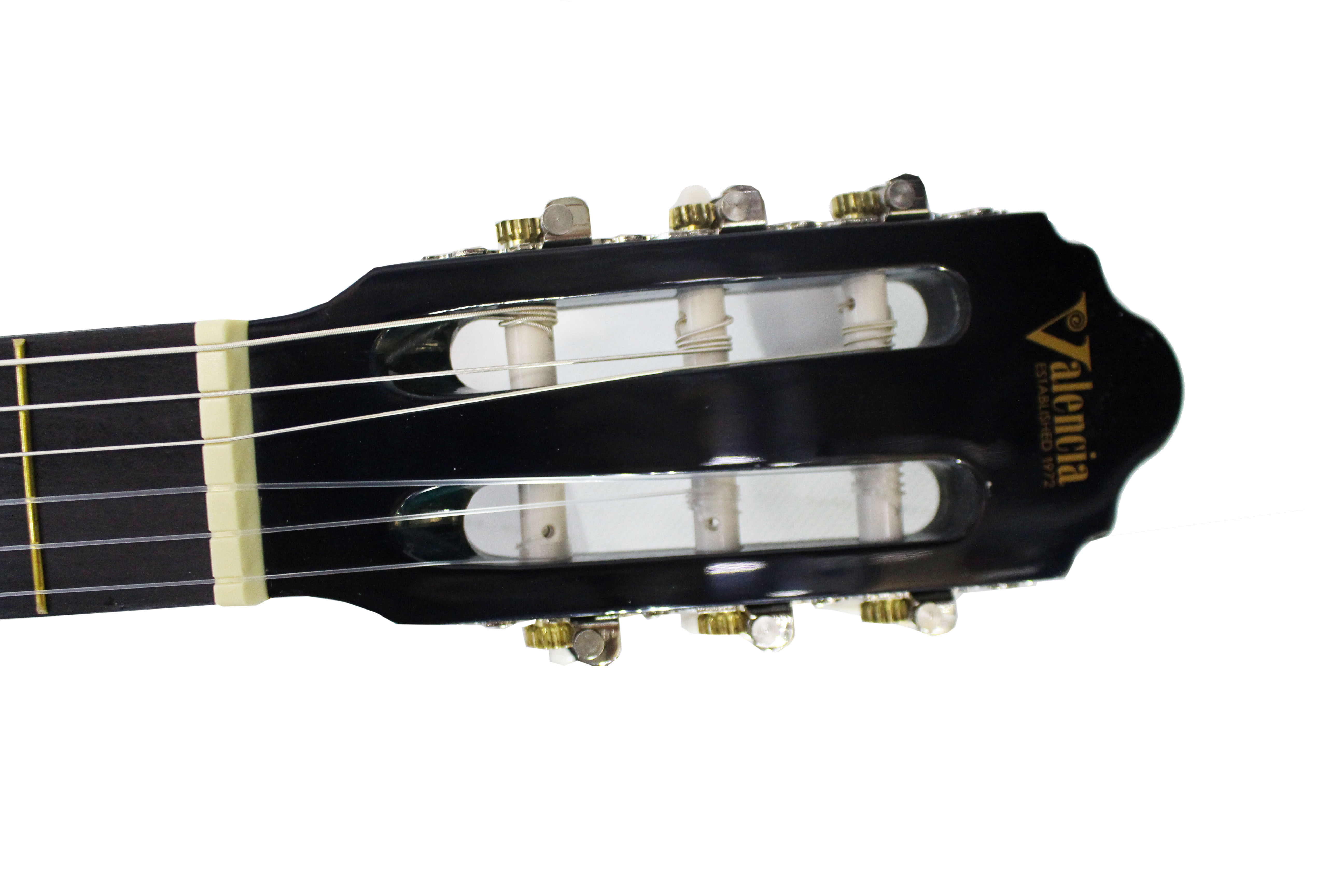 Изображение VALENCIA VC104 BUS Классическая гитара, голубой санбёрст