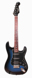 Изображение Jagard Stratocaster Электрогитара б/у, s/n 085896, HSS, Blueburst, Черный пикгард