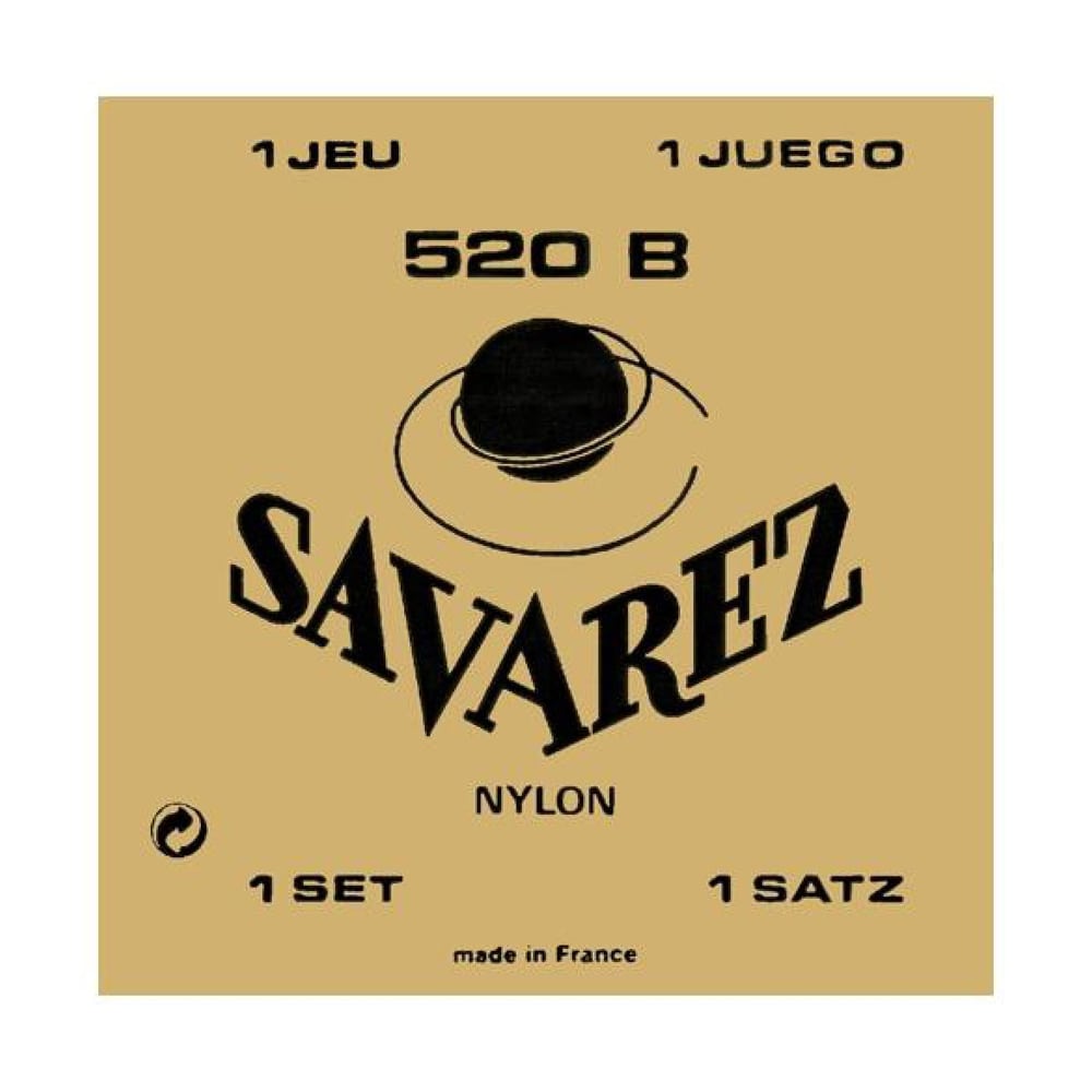 Изображение SAVAREZ 520B Струны для классической гитары Traditional White Low tension