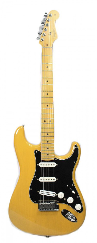 Изображение FENDER USA AMERICAN STRATOCASTER 2003 SSH Электрогитара Б/У, корпус ясень, гриф клен, с/н: Z3070114