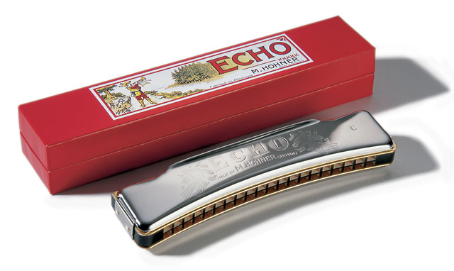 Изображение HOHNER M1495017 Губная гармошка ECHO 40 STIMMEN