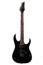 Изображение Ibanez RG321MH Superstrat Электрогитара б/у, s/n I080343261, HH, черный, фурнитура никель