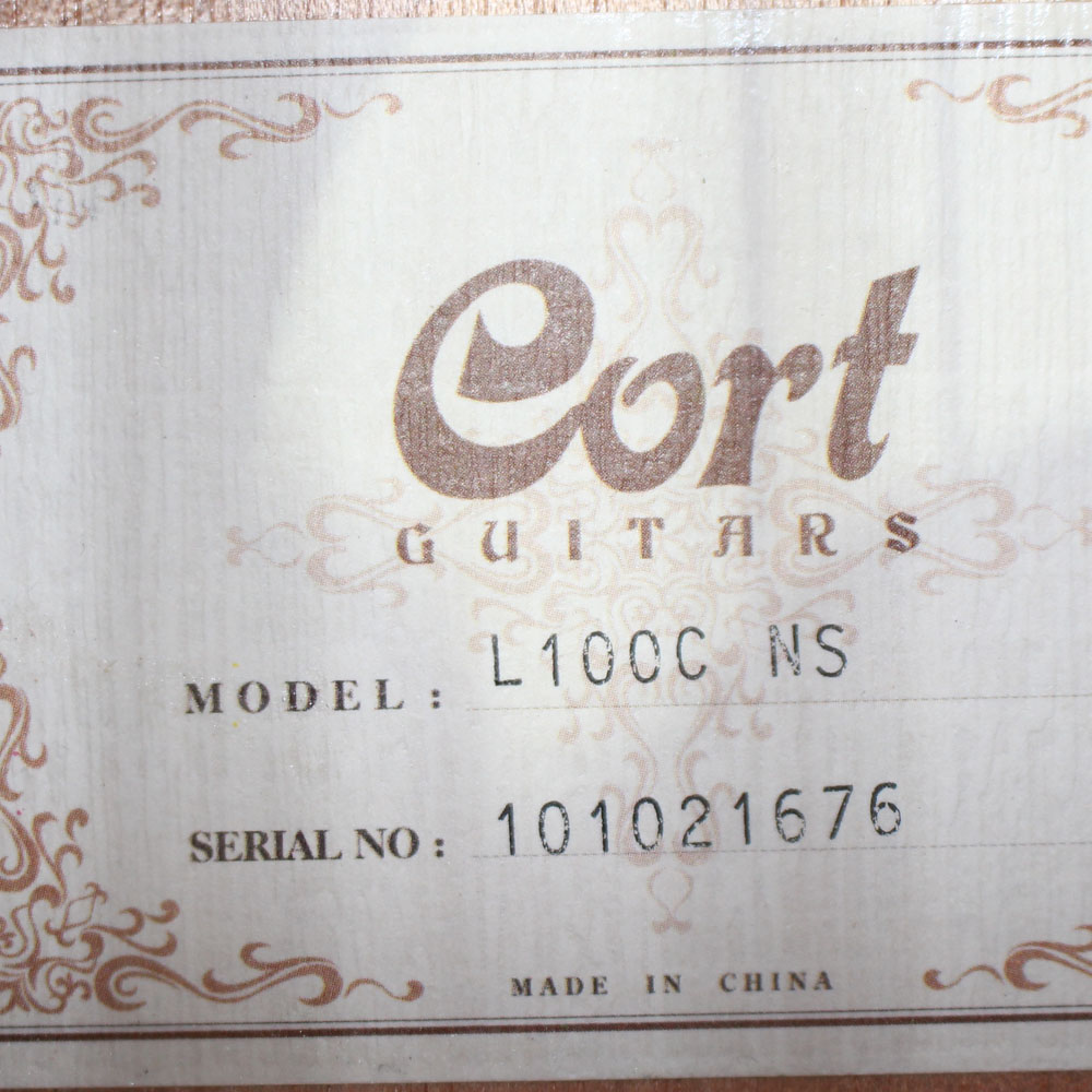 CORT L100C NS Акустическая гитара Изображение CORT L100C NS Акустическая гитара