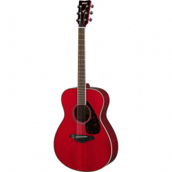 Изображение YAMAHA FOLK GUITAR FS820 RUBY RED акустическая гитара										