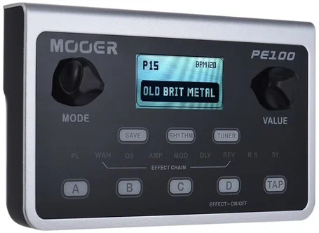 Изображение MOOER PE100 Карманный гитарный процессор эффектов