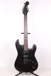 Изображение Selder Stratocaster Электрогитара б/у, HSS, Черный Матовый, Черный пикгард