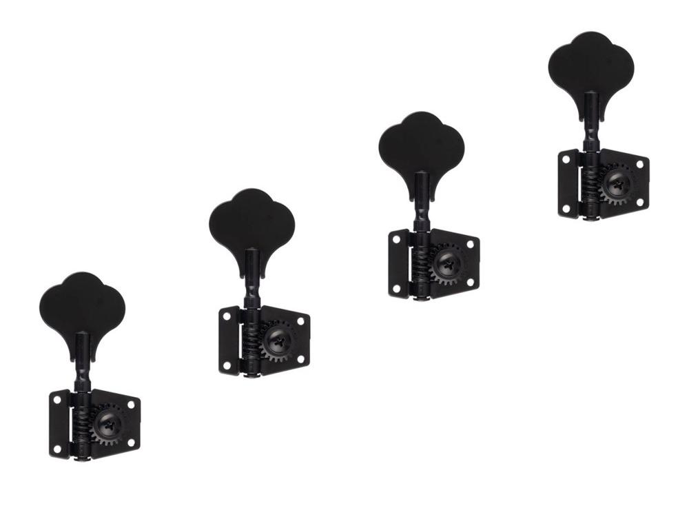 Изображение METALLOR MHB-01-BK-4L Колки дя бас-гитары, 4л, Black