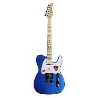 Изображение LACE TL211 MBL Электрогитара Telecaster, цвет: голубой металлик