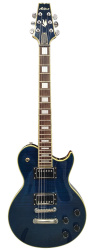 Изображение Aria Pro II Singlecut Электрогитара б/у, s/n S6099283, HH, синий See Thru, фурнитура хром