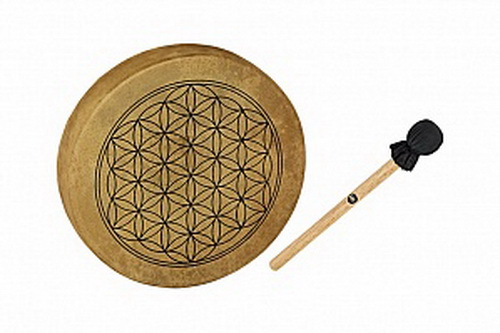 Изображение MEINL HOD15-FOL Flower of Life Бубен 15", с колотушкой