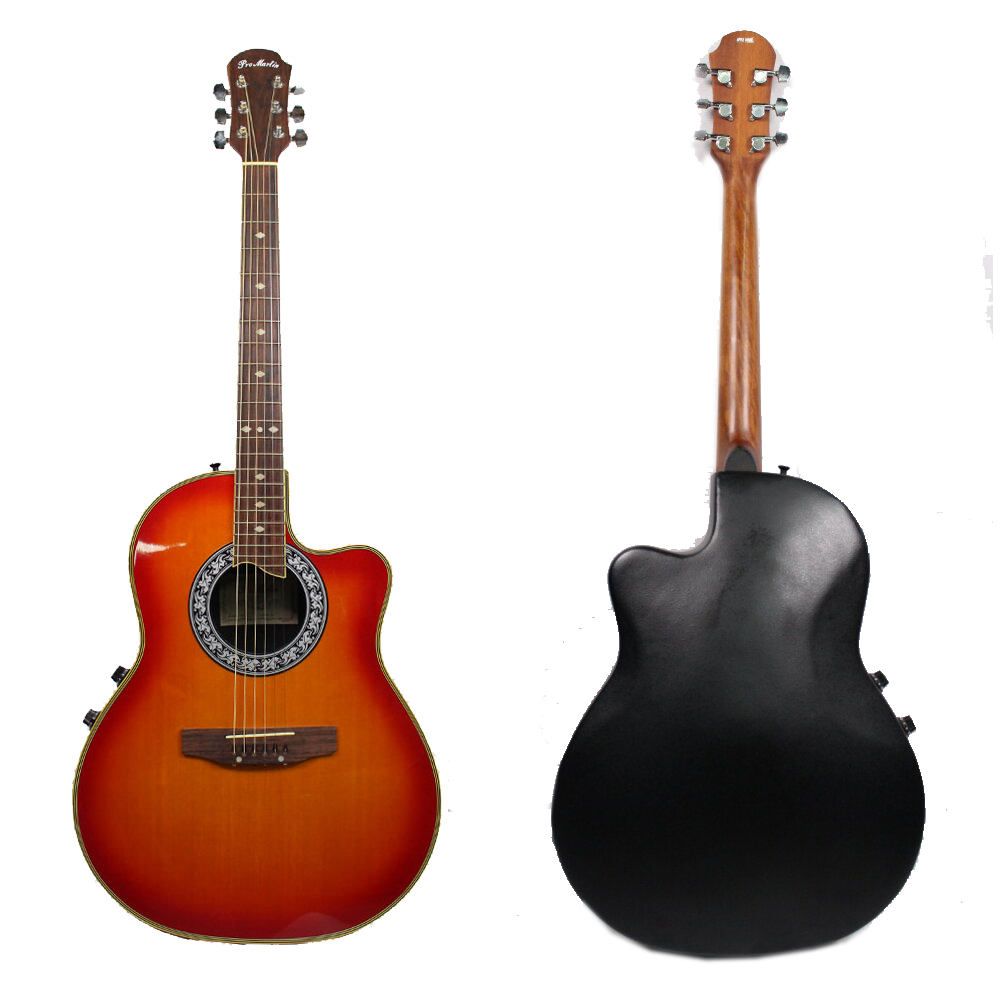 Изображение PRO MARTIN EA 330 Электроакустическая гитара Б/У, санберст, корпус Ovation