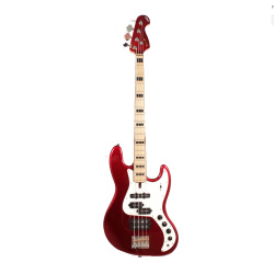 Изображение Spear E-Bass FLEXTOOL Бас-гитара Б/У, sn: 14010439, красный, кленовая накладка, белый пикгард