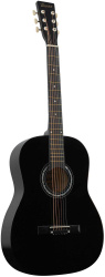 Изображение TERRIS TF-385A BK гитара акустическая, цвет черный