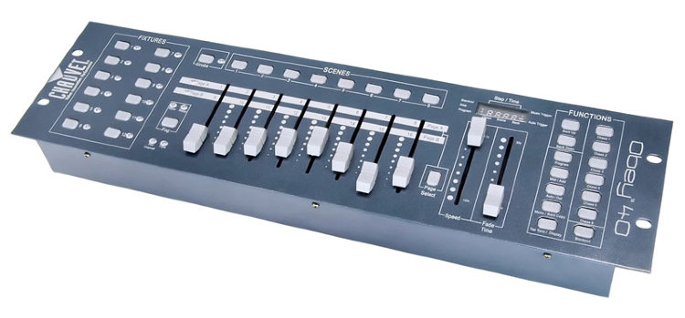 Изображение CHAUVET-DJ Obey 40 компактный универсальный контроллер на 12 приборов по 16 каналов