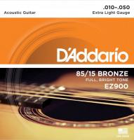 Изображение D`ADDARIO EZ900 010-050 Струны для акустической гитары