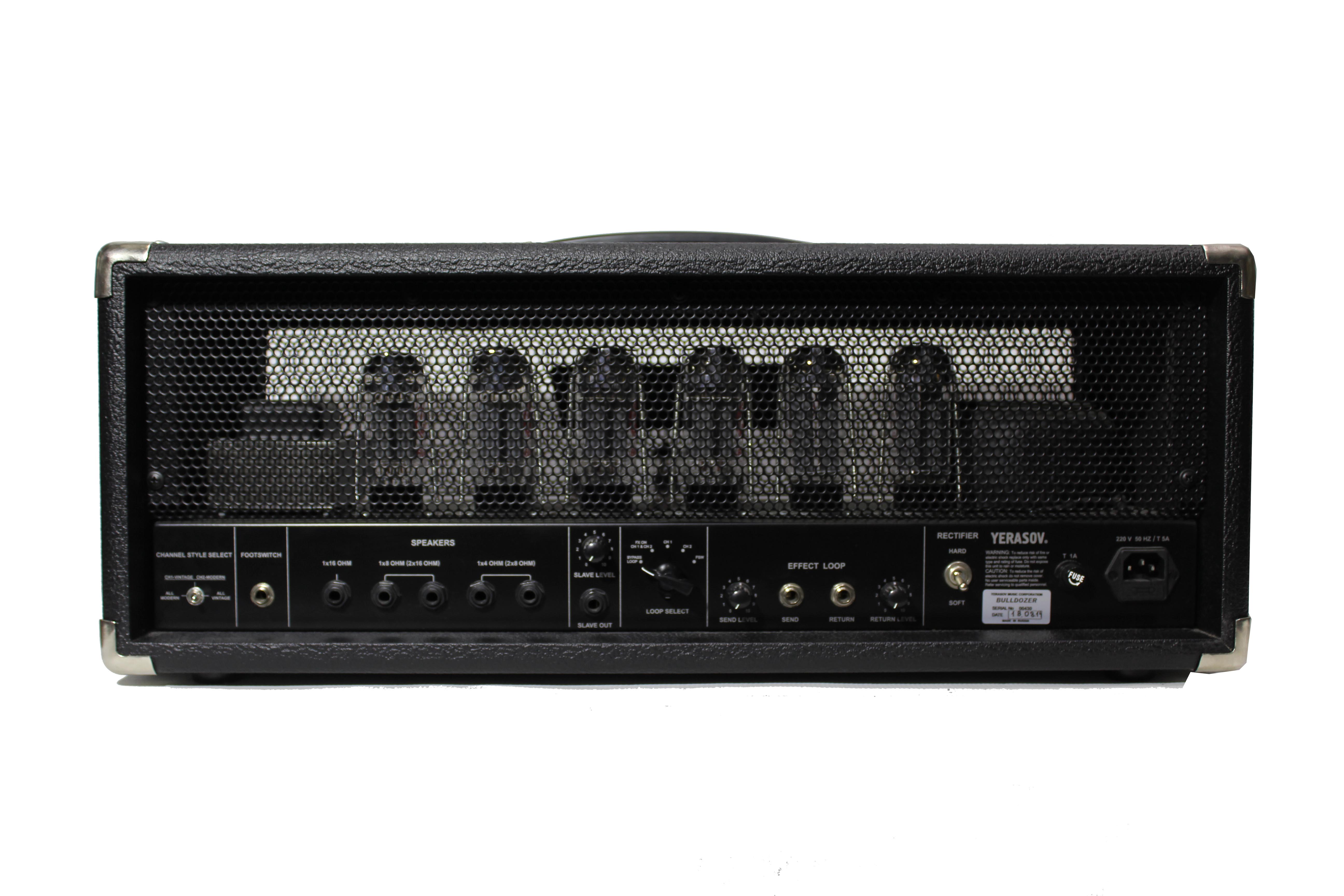 Изображение YERASOV BULLDOZER 100 Ламповый усилитель 100 Вт + ФУТСВИТЧ