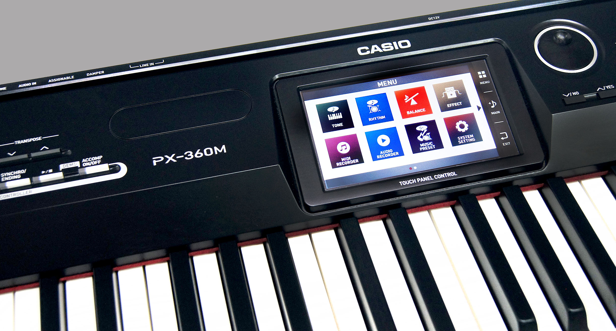 Изображение CASIO PX-360MBK Цифровое фортепиано
