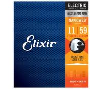 Изображение ELIXIR 12106 NANOWEB Комплект струн для 7-стр. электрогитары