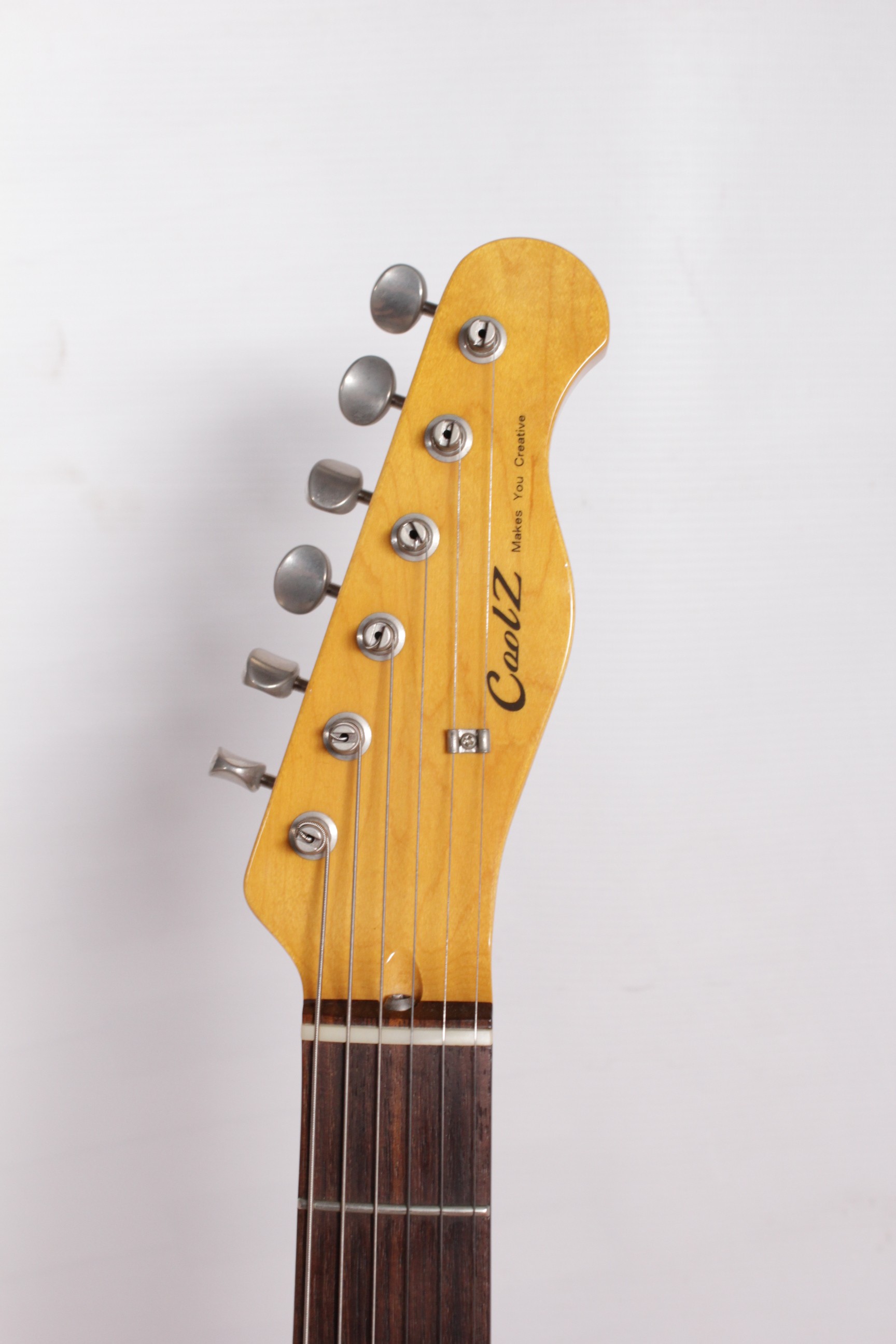 Изображение COOLZ Telecaster Электрогитара Б/У, sn: K140398, черный, HH, релик