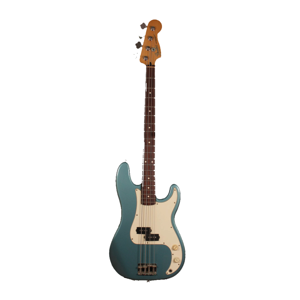 Изображение Fender Precision Bass Mexico 1995, Бас-гитара б/у, s/n MN5124052, Blue, Белый пикгард