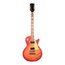 Изображение Blitz Les Paul by Aria Pro 2 Электрогитара б/у, s/n 6120400605, HH, Cherry Burst, Кремовый пикгард