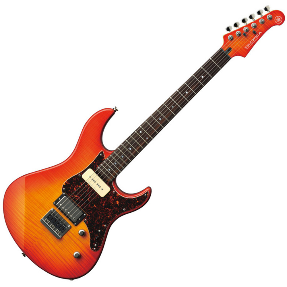 Изображение YAMAHA PACIFICA611HFM LIGHT AMBER BURST Электрогитара