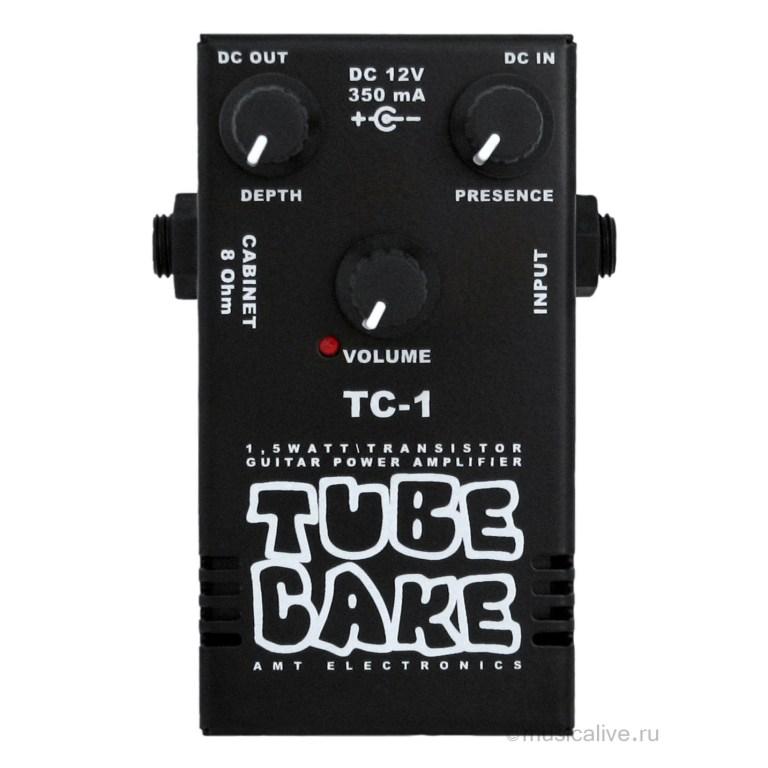Изображение AMT TC-1+ Педаль гитарная Tube Cake 1 + адаптер 12