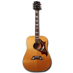 Изображение Gibson Dove Historical Collection 2006 Акустическая гитара б/у, s/n 00256004, натуральный, красный п