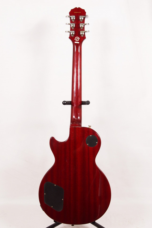 Изображение Epiphone Les Paul SPECIAL Электрогитара Б/У, s/n u06063810, P90, красный, черный пикгард