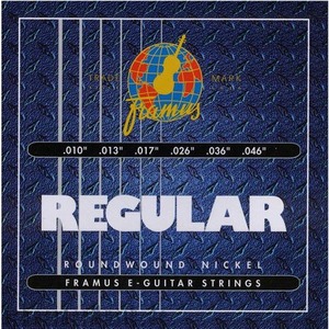 Изображение Framus 45220REG  струны для электрогитары Blue Label 10-46, никель