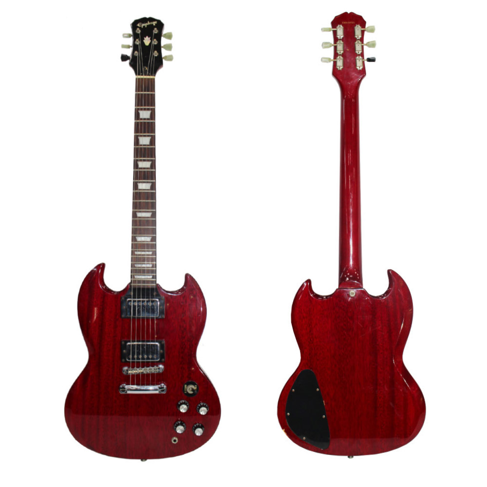 Изображение EPIPHONE SG Электрогитара Б/У, H-H, цвет: красный, с/н: U99080321