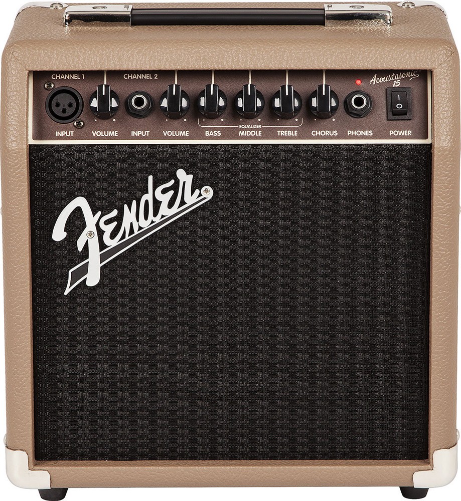 Изображение FENDER ACOUSTASONIC 15 Комбоусилитель для акустической гитары