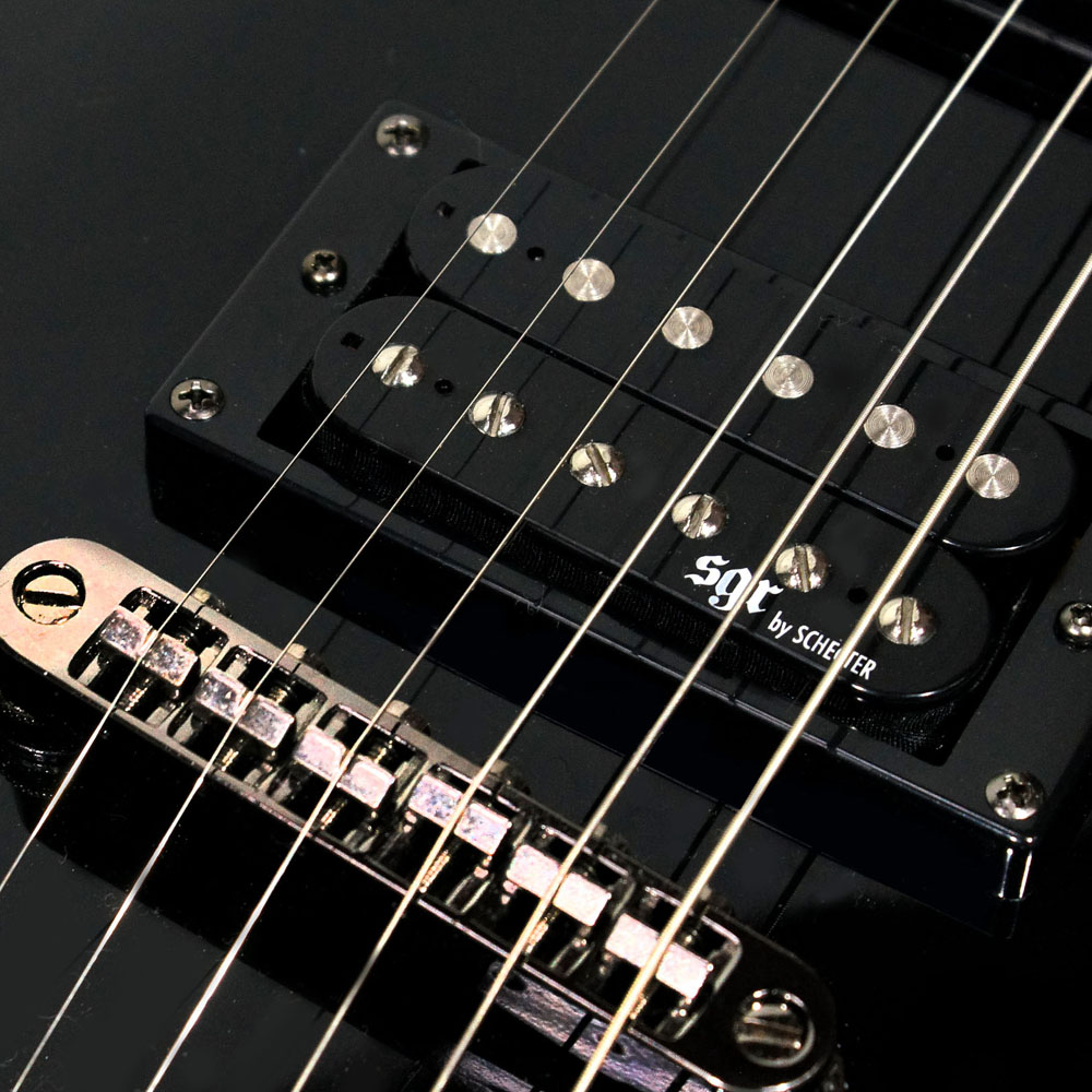 Изображение SCHECTER SGR C-1-BLK LH Электрогитара леворукая БЕЗ ЧЕХЛА