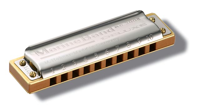 Изображение HOHNER M200506 Губная гармошка MARINE BAND DELUXE