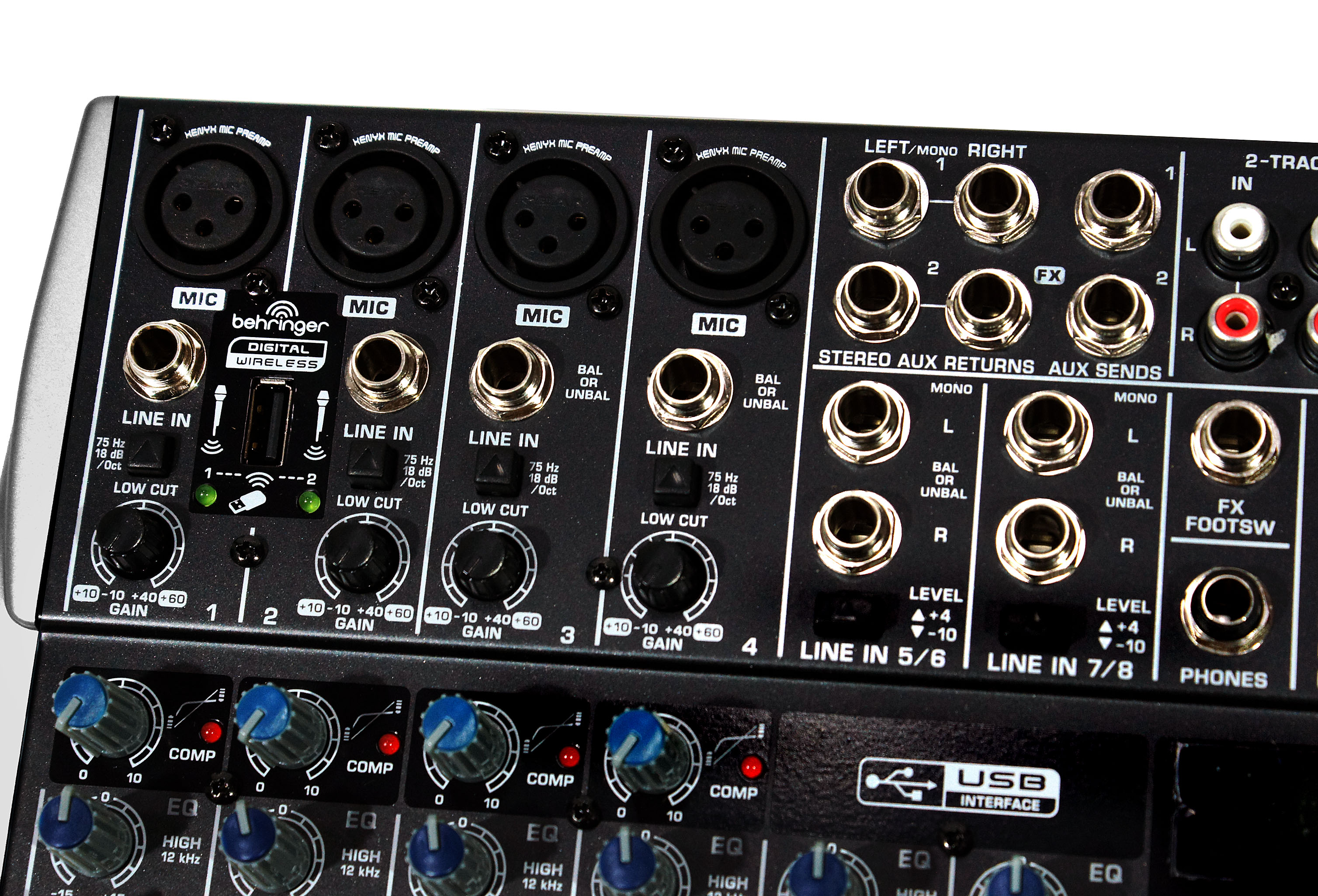 Изображение BEHRINGER XENYX QX1204USB Микшерный пульт