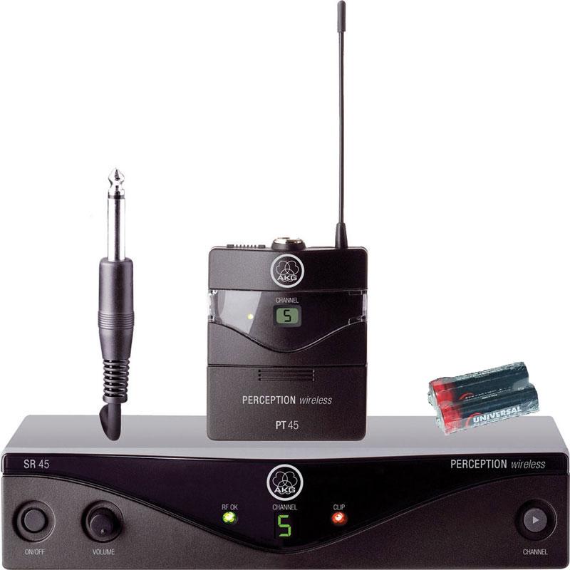 Изображение AKG Perception Wireless 45 Pres Set BD-U1 (606-614): Петличная радиосистема 