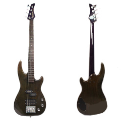 Изображение GRECO PRECISION BASS Бас-гитара Б/У, темно-коричневый, гриф фиолетовый