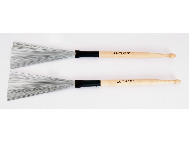 LUTNER SV504 Многофункциональные щетки для барабана, металлические и барабанные палочки 5А Изображение LUTNER SV504 Многофункциональные щетки для барабана, металлические и барабанные палочки 5А