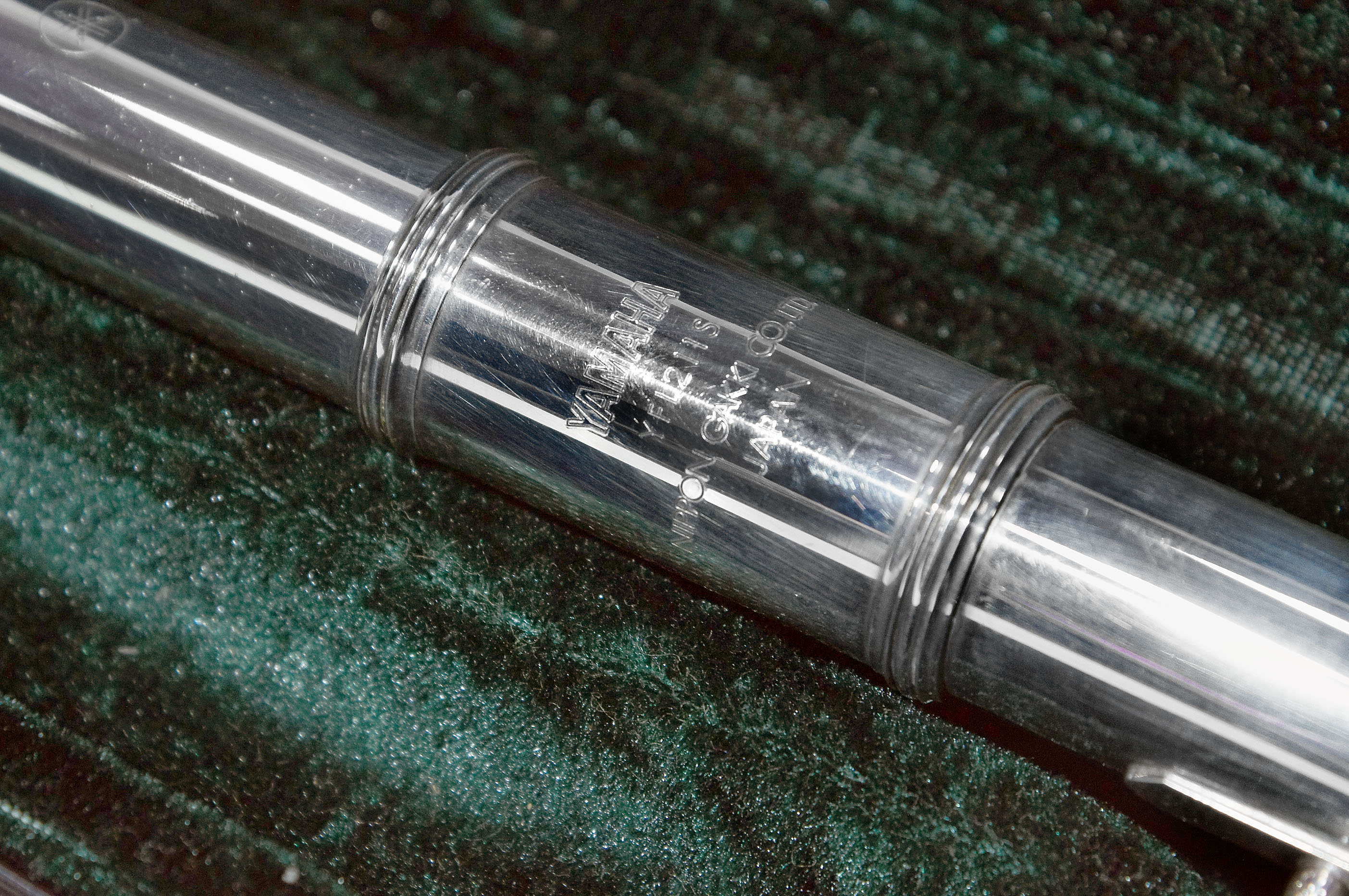 Изображение YAMAHA YFL-211S Флейта Б\У, s\n:179006, +Кейс(кр. бархат), чехол, шомпол