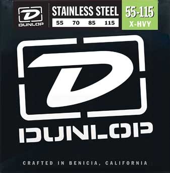 Изображение DUNLOP DBS55115 055-115 Струны для бас-гитары 