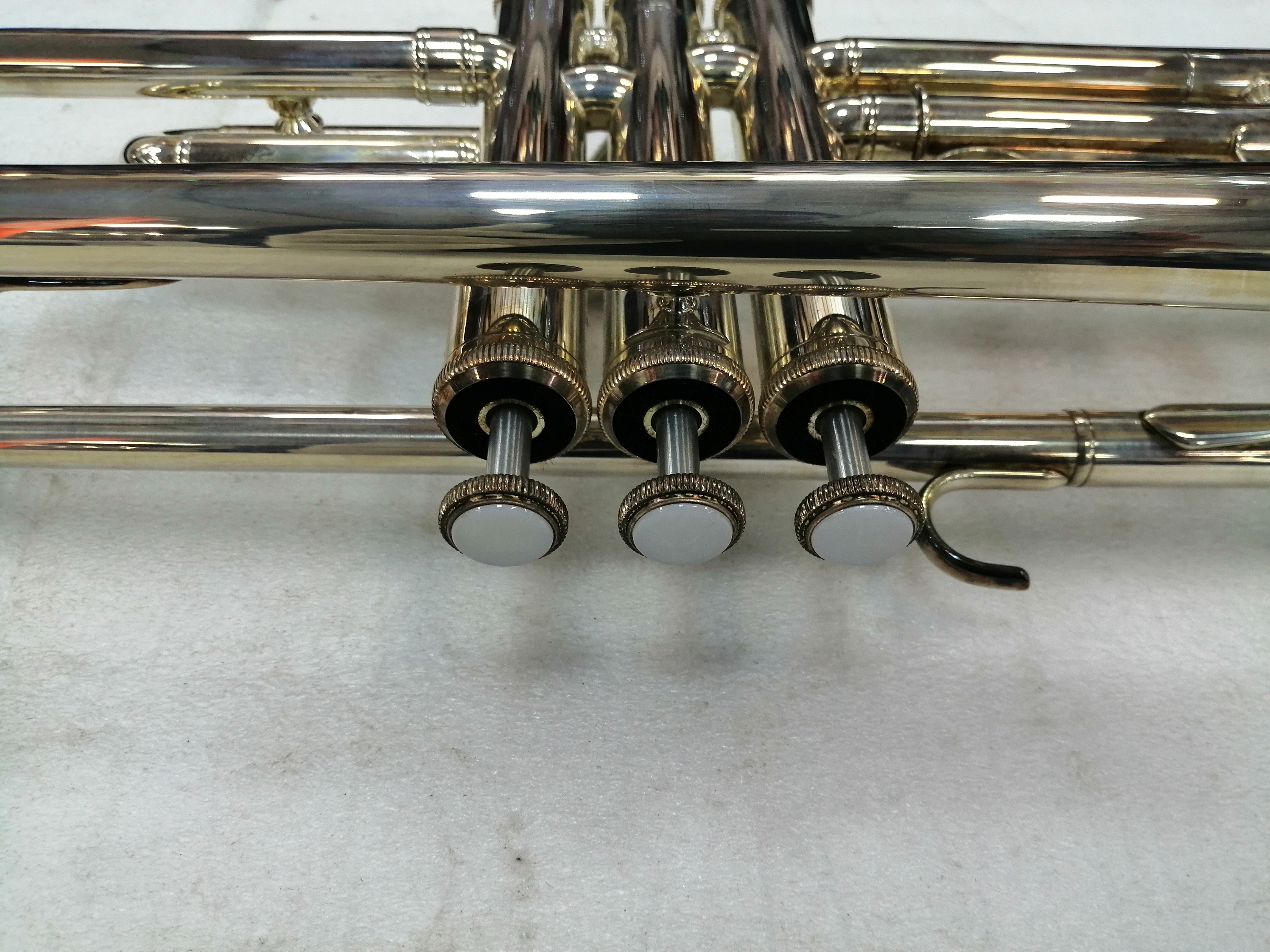 Изображение YAMAHA YTR-3335 Труба Б\У, Серебро s\n:C59440, +Кейс, салфетка, Jupiter7c, Yamaha 11B4