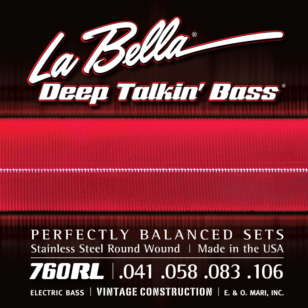 Изображение LA BELLA  760RL 041-106 Струны для бас-гитары 