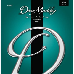 Изображение Dean Markley DM2608A Signature Nickel Steel Комплект струн для бас-гитары, никелированные, 40-95