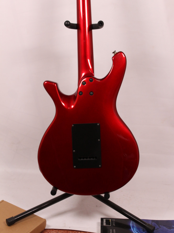 Изображение Metal Driver MD, HHH, красный металлик, s/n 906928, колки gotoh, серебристый пикгард