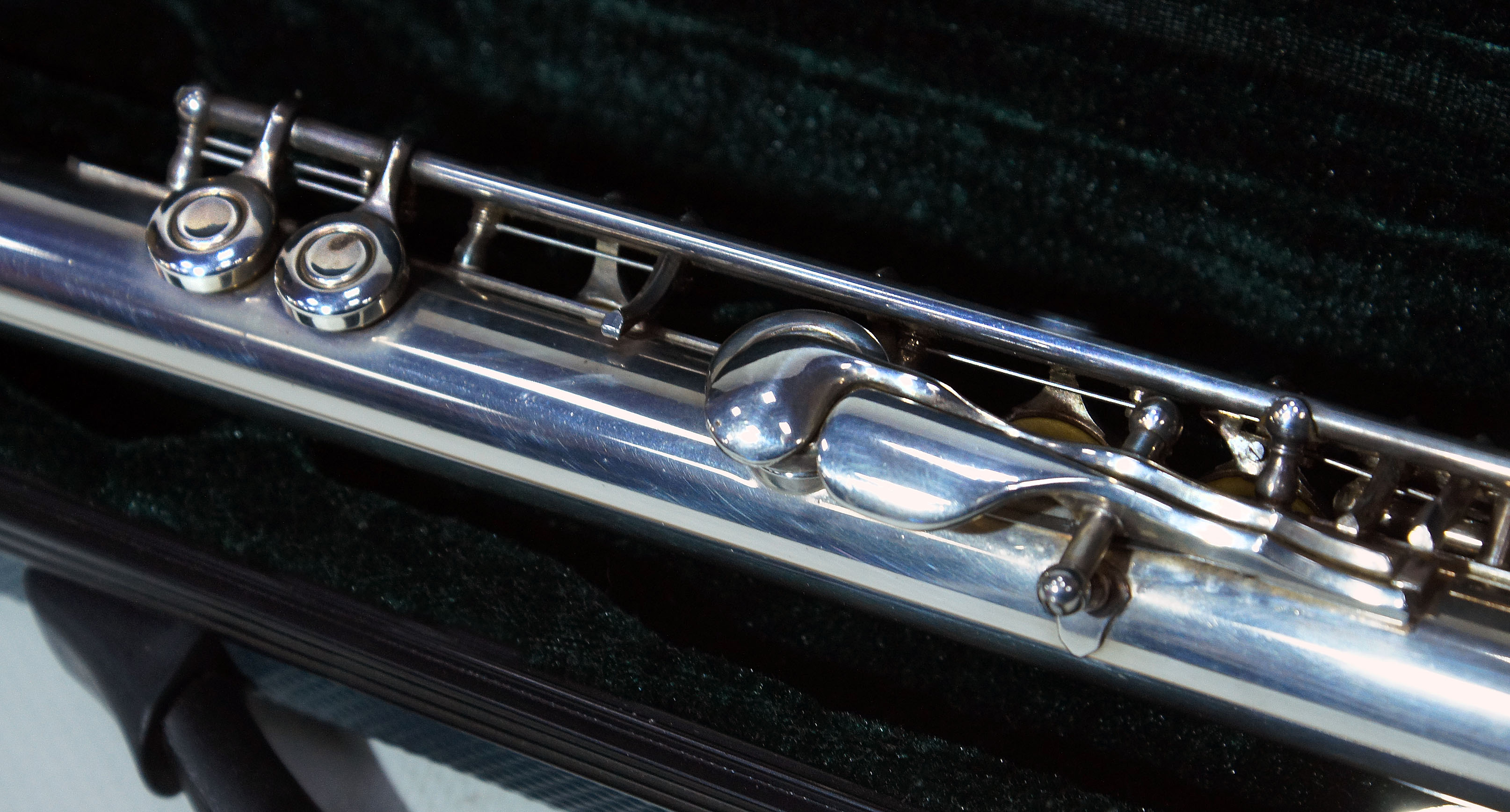 Изображение YAMAHA YFL-211S Флейта Б\У, s\n:179006, +Кейс(кр. бархат), чехол, шомпол